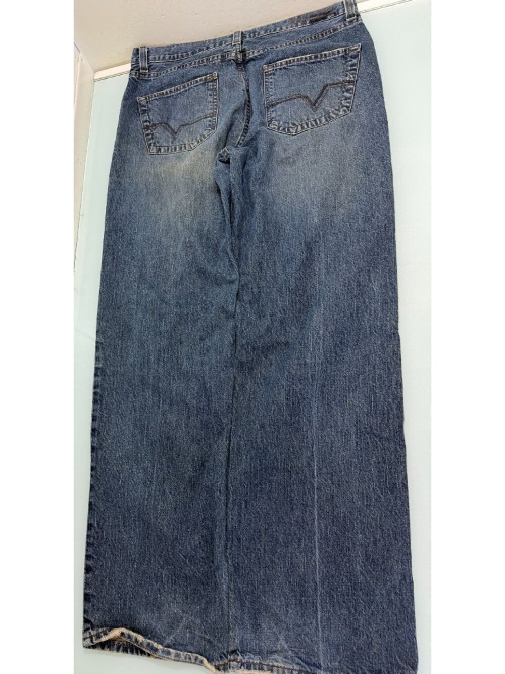 Vintage Vans Jeans Mens 32X32 Straight Leg Baggy Streetwear Skater Y2K